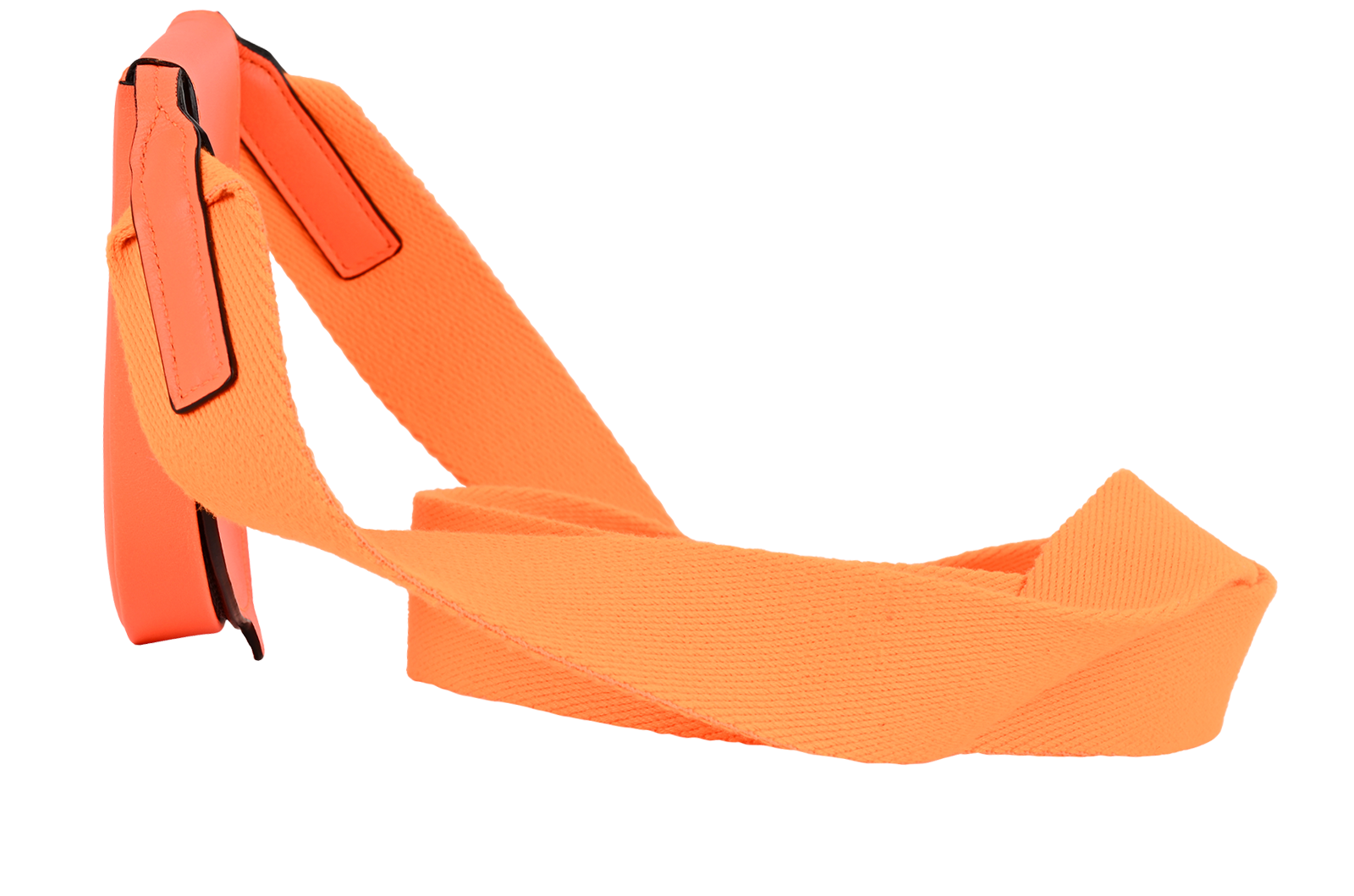 Loewe  Small Heel Pouch, &pound;220, Accessories, Orange, Leather, Bottom view